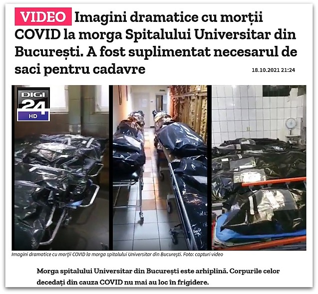 Investigație Valerian Stan: A fost sau nu depășită capacitatea morgilor spitalelor? NICI VORBĂ. Minciuni abominabile! Ați uitat?